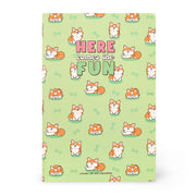Cahier Ligné B5 à Couverture Rigide Illustré - Corgi