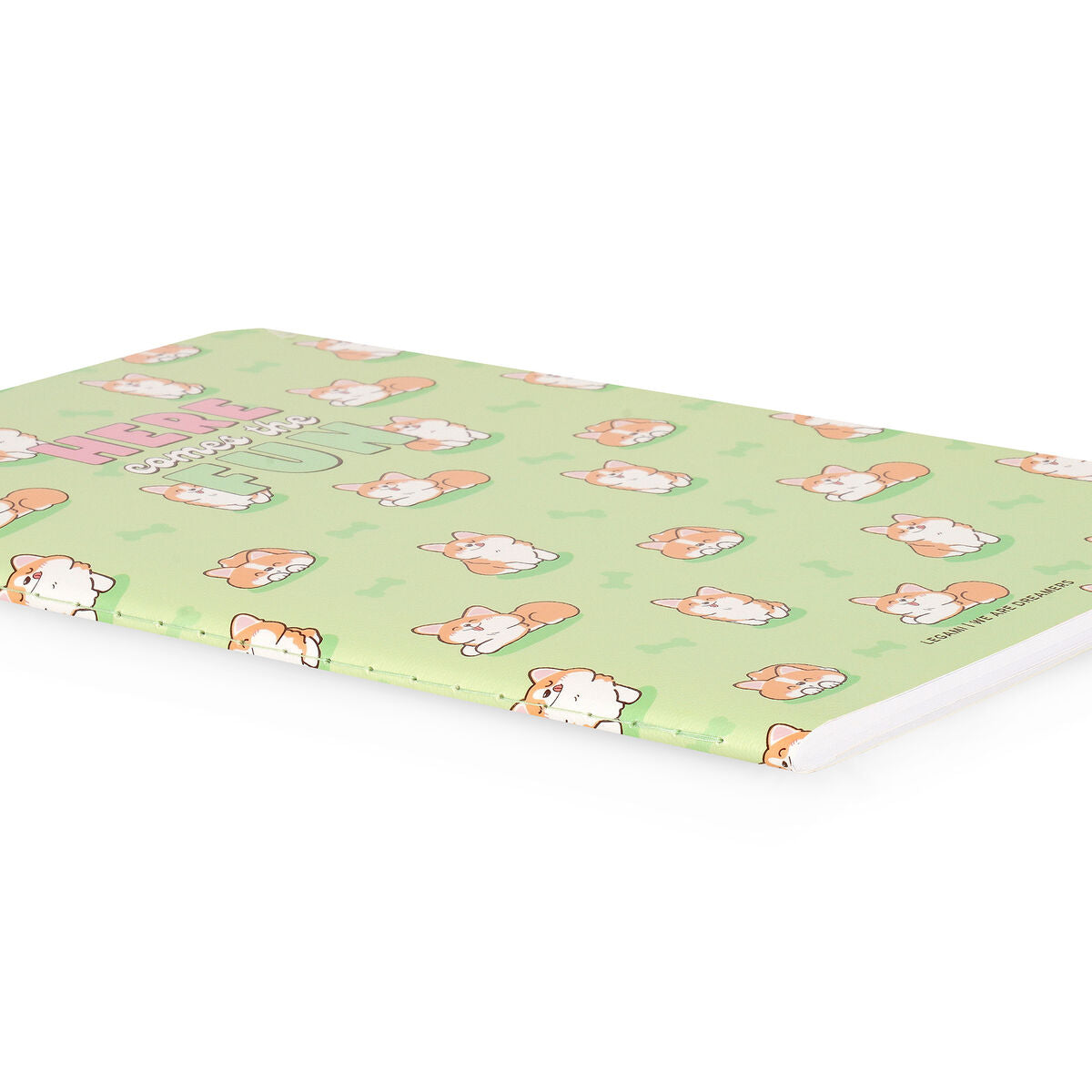 Cahier Ligné B5 à Couverture Rigide Illustrée - Corgi