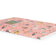Cahier Ligné B5 à Couverture Rigide Illustrée - Sushi Cat