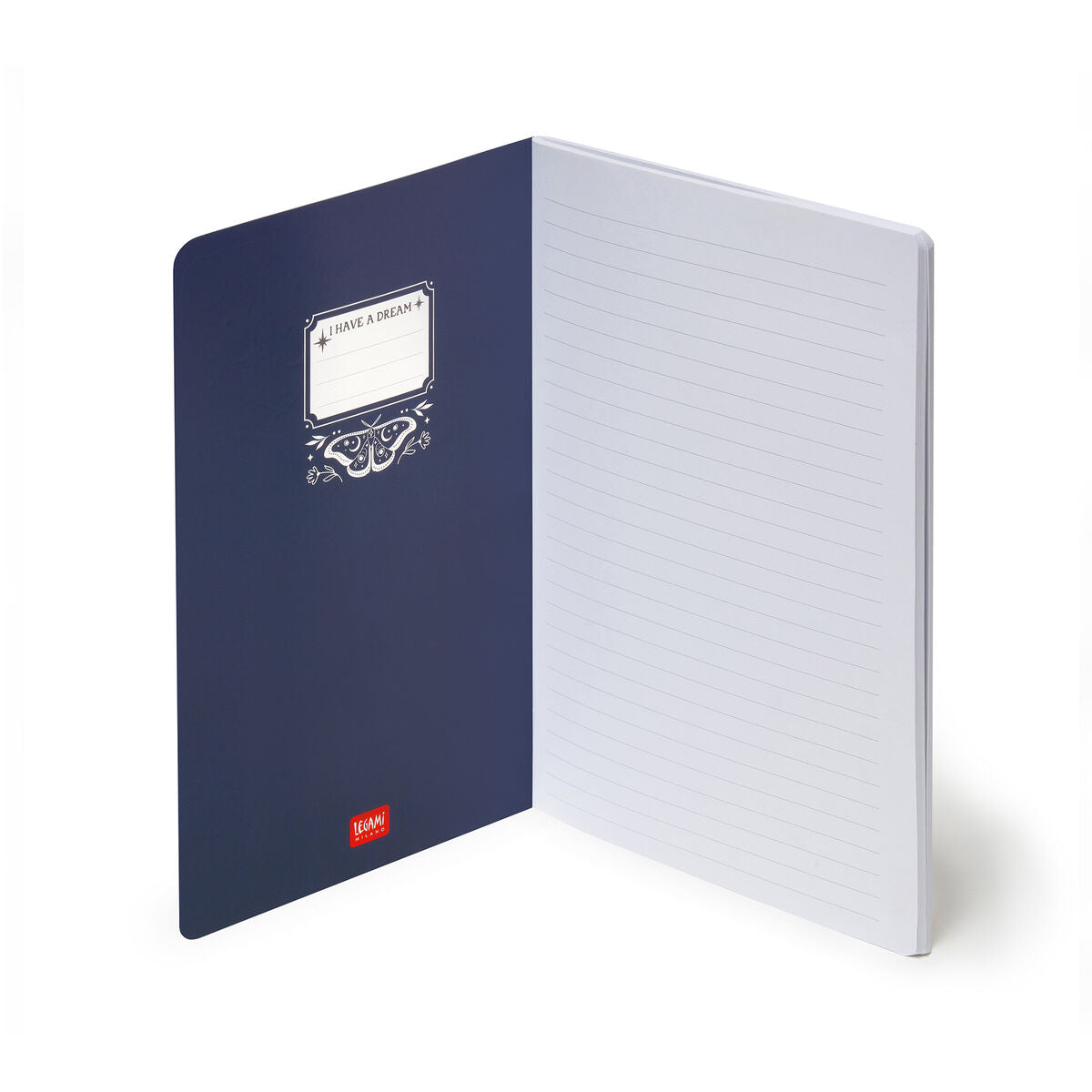 Cahier Ligné B5 à Couverture Rigide Illustrée - Moth