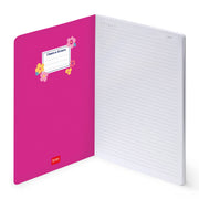 Cahier Ligné B5 à Couverture Rigide Illustrée - Flowers