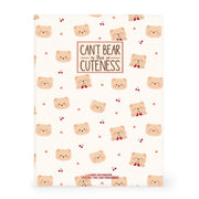 Cahier Ligné B5 à Couverture Rigide Illustré - Teddy Bear