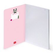 Cahier Ligné B5 à Couverture Rigide Illustrée - Panda