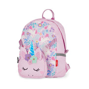Sac à dos 2 en 1 avec Sac Frontal Amovible Unicorn - So Cute!
