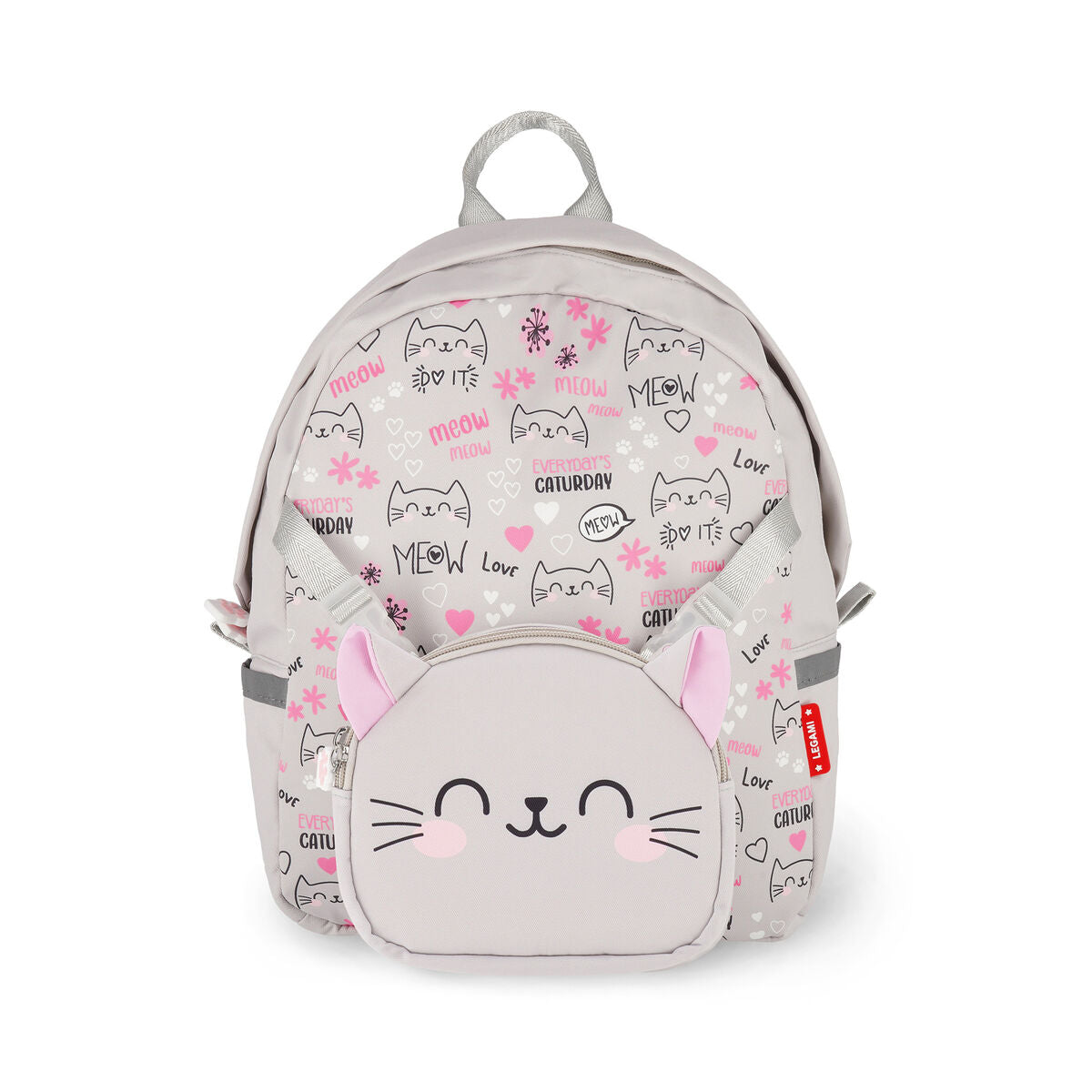 Sac à dos 2 en 1 avec Sac Frontal Amovible Kitty - So Mute!