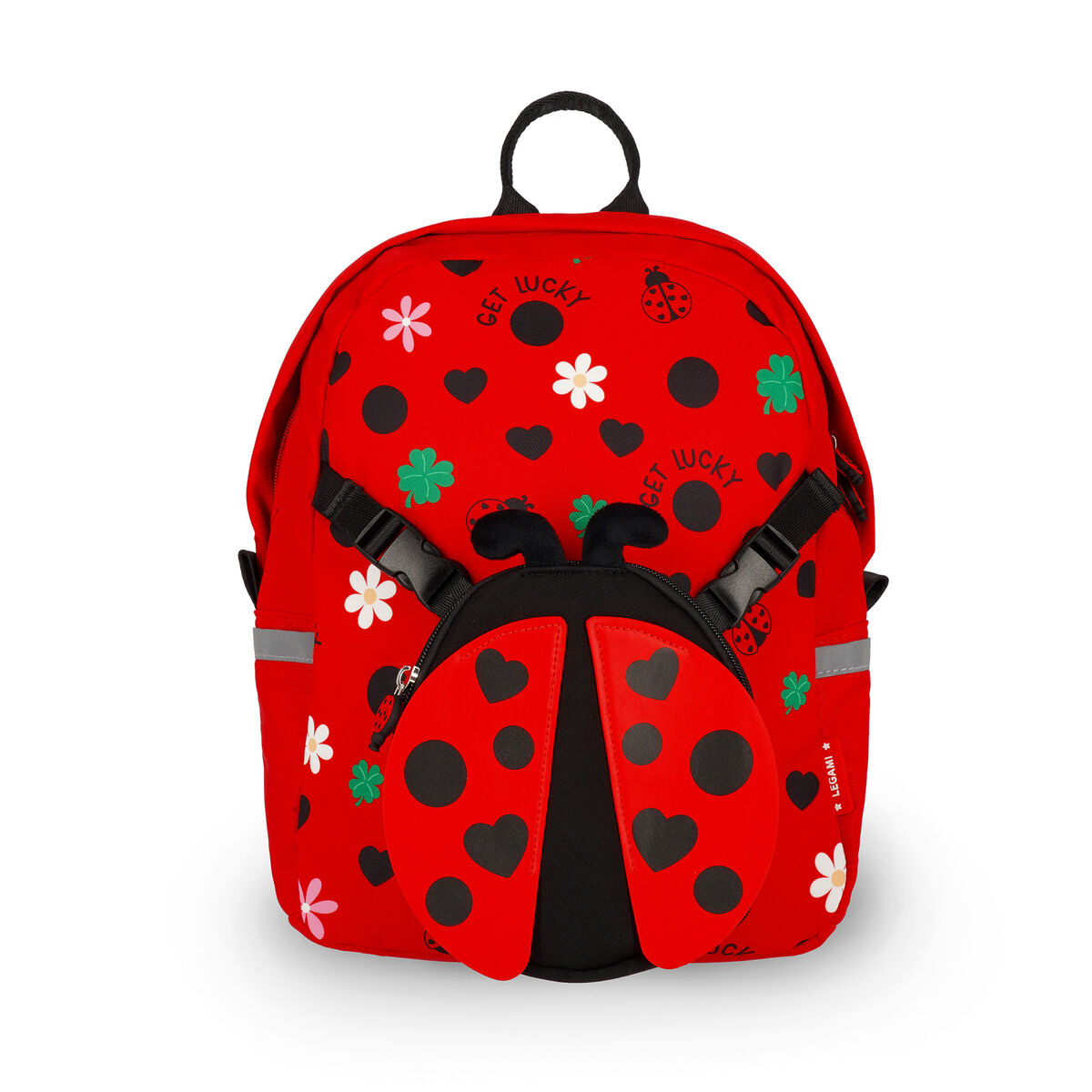 Sac à dos 2 en 1 avec Sac Frontal Amovable Ladybug - So Mute!