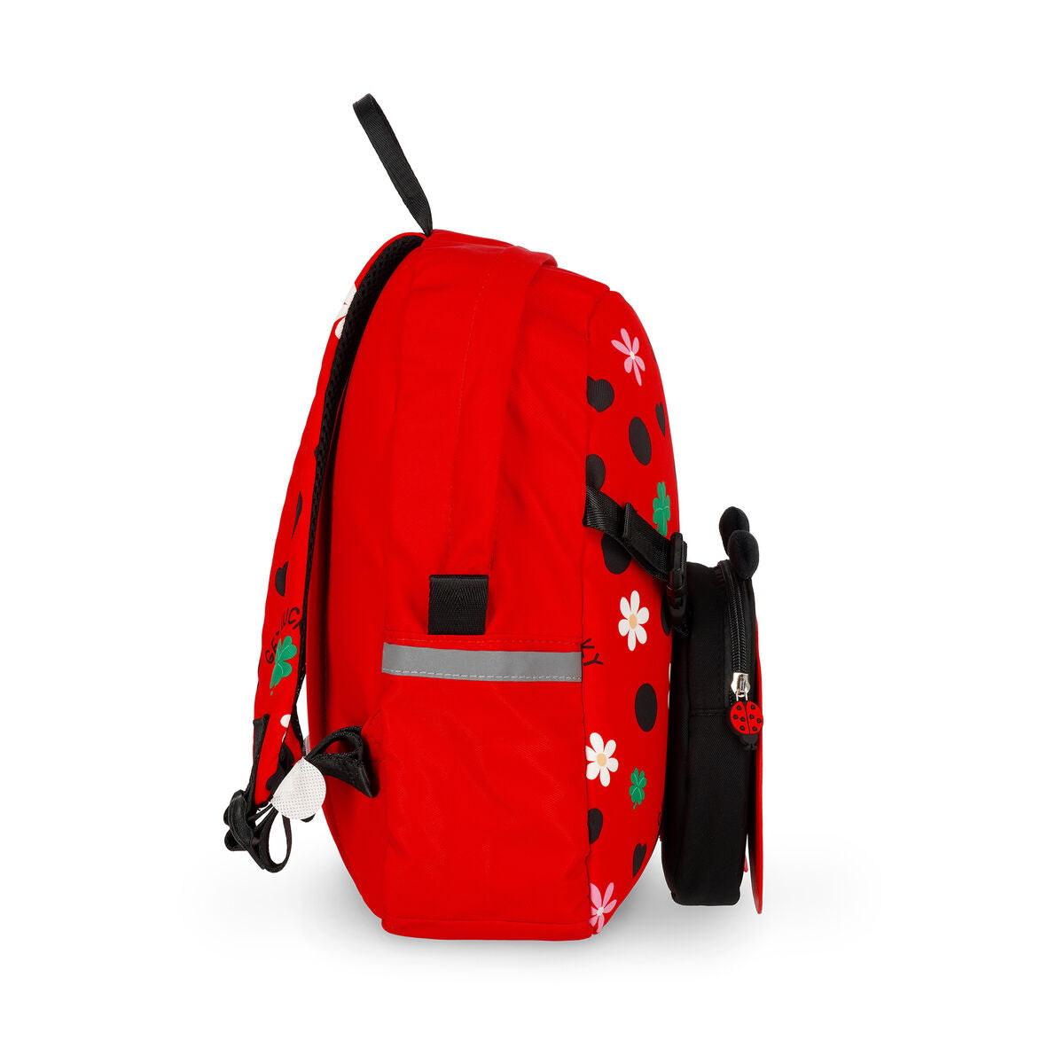 Sac à dos 2 en 1 avec Sac Frontal Amovible Ladybug - So Cute!
