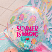 Ballon de Plage Gonflable Summer is Magic - Glitter Beach Ball