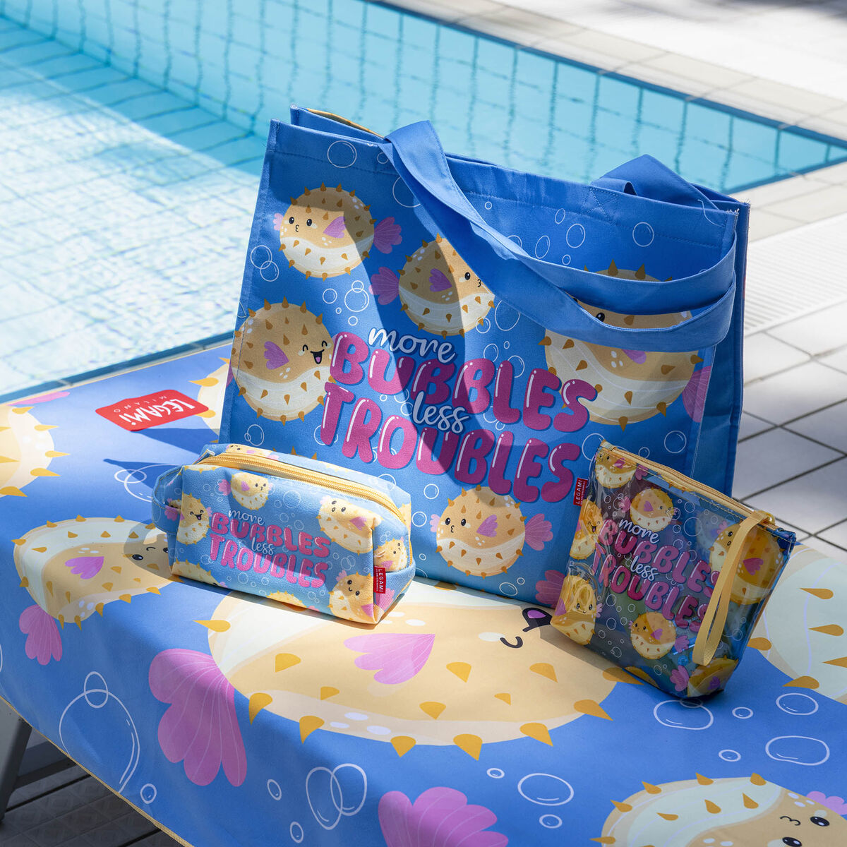 Sac de Plage Pufferfish - Beach Bag