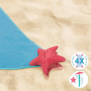 Set de 4 Piquets pour Serviette de Plage - Beach Towel Anchor Stakes