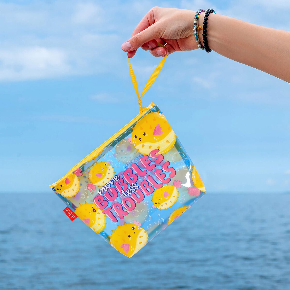 Pochette de Plage Pufferfish - Beach Pouch