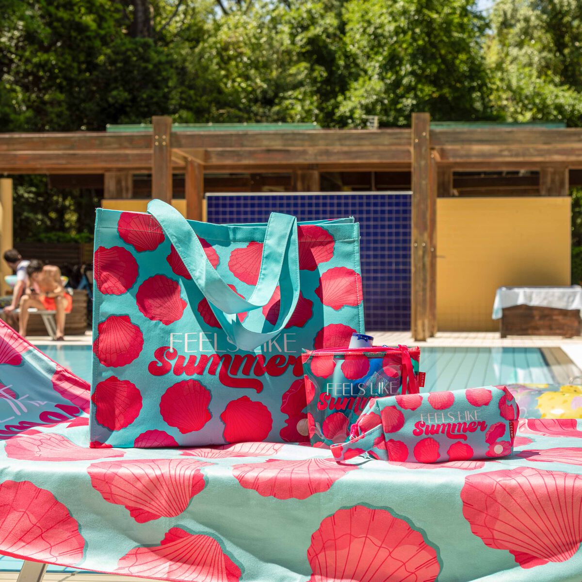 Pochette de Plage Seashell - Beach Pouch