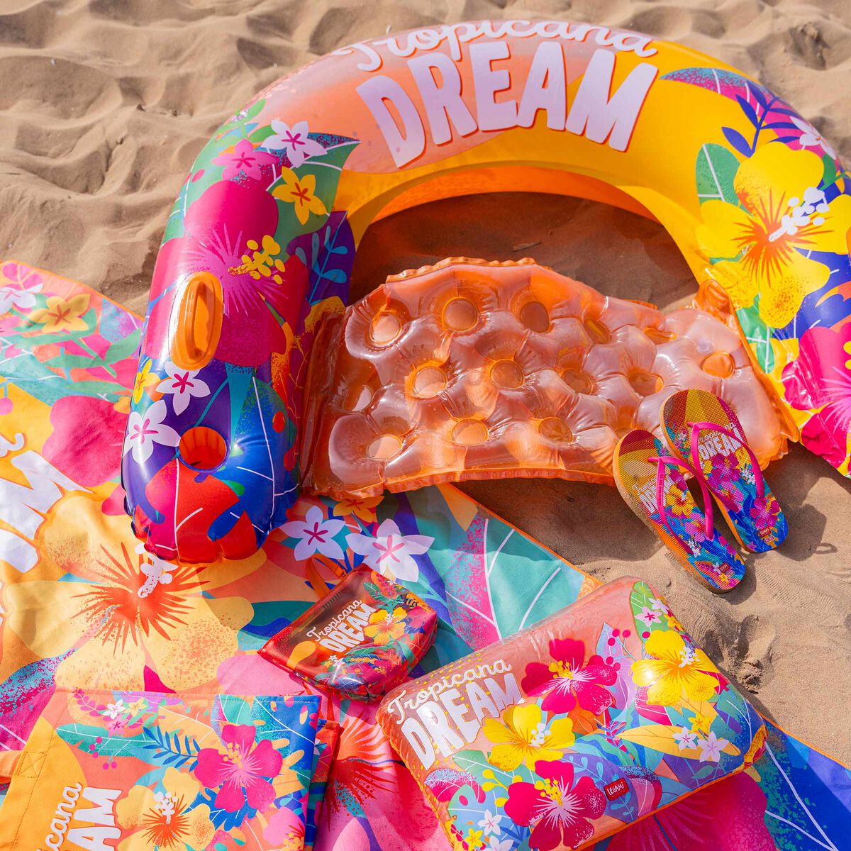 Pochette de Plage Tropicana Dream - Beach Pouch