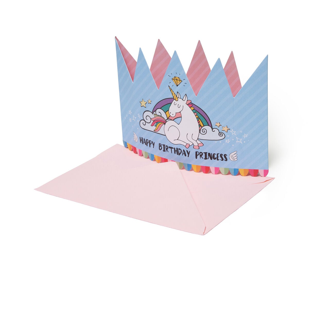 Carte d'Anniversaire 3D - Unicorn