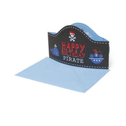 Carte d'Anniversaire 3D - Pirate