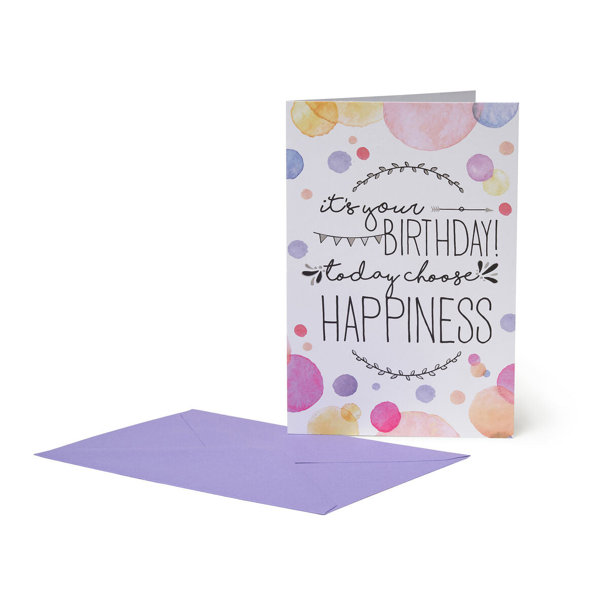 Carte d'Anniversaire - Happiness