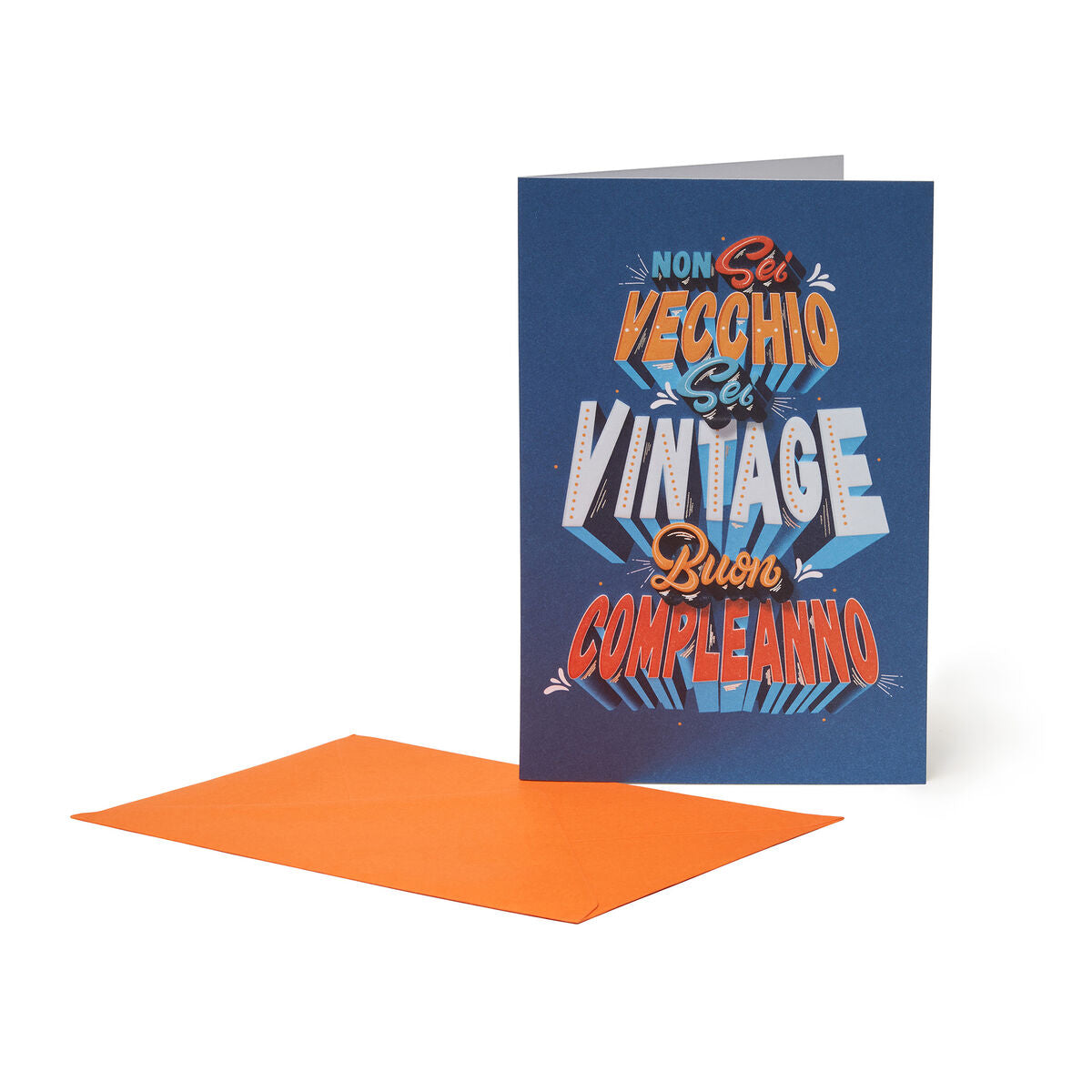 Carte de Vœux Anniversaire Vintage Homme - Greeting Card