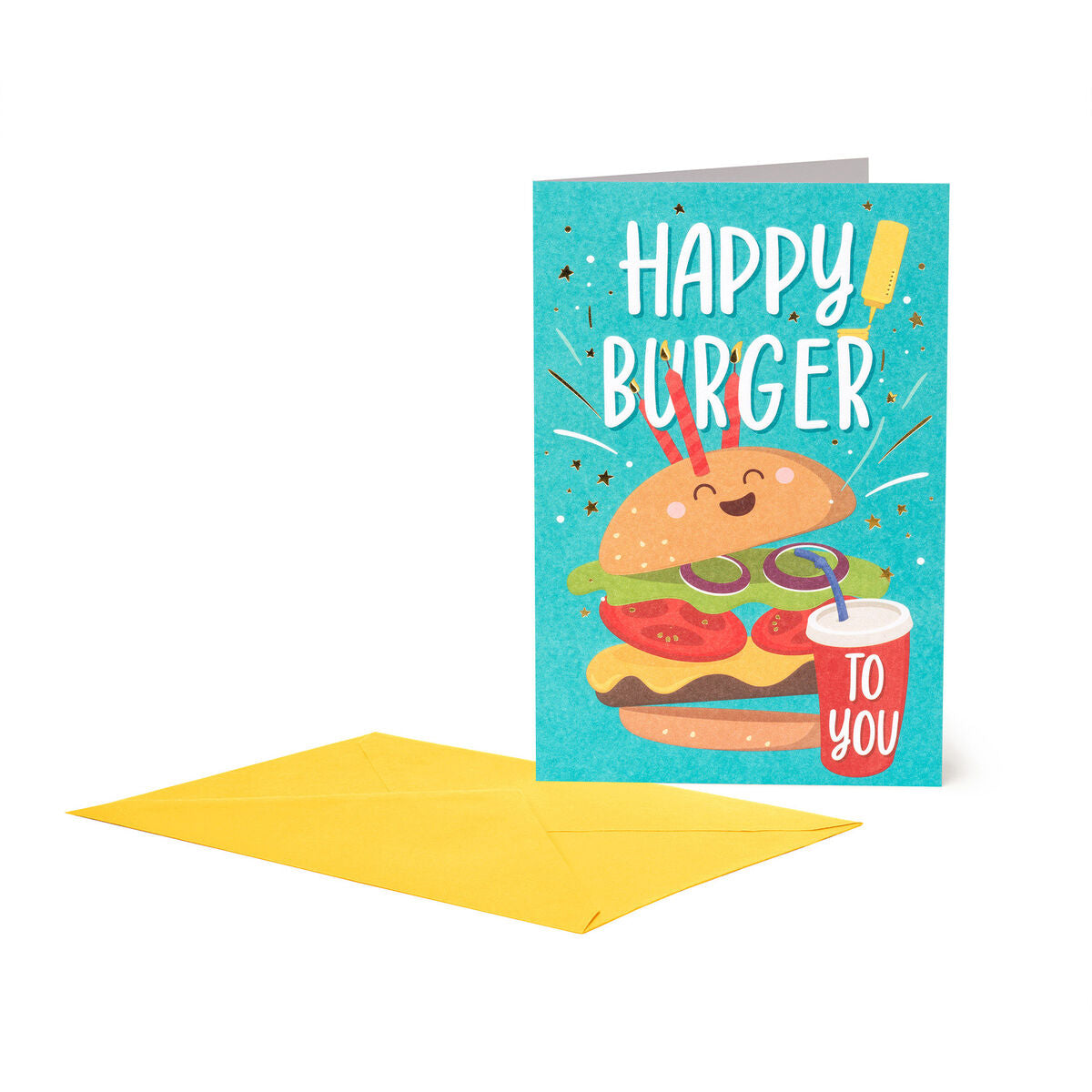 Carte d'Anniversaire - Burger