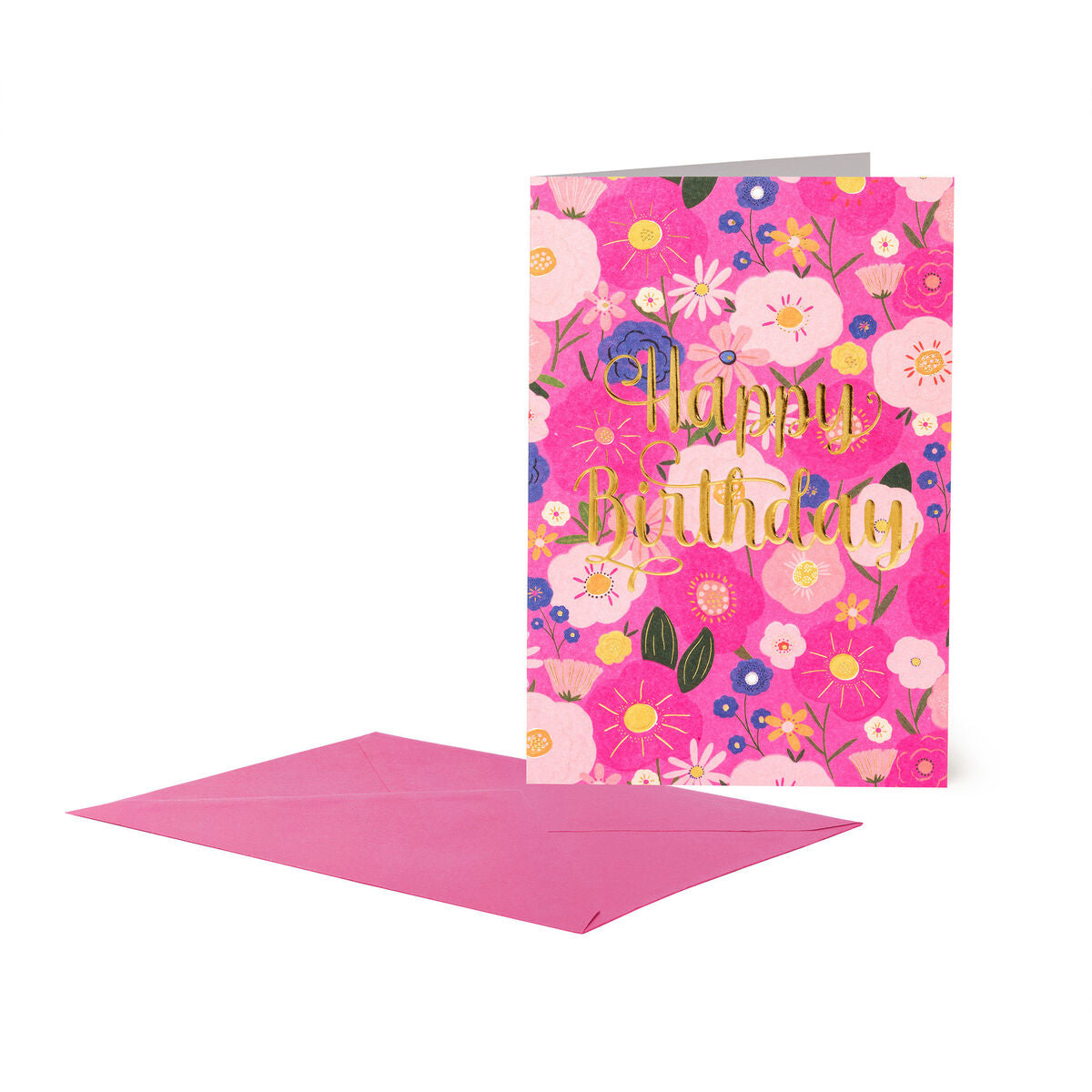 Carte d'Anniversaire - Flowers
