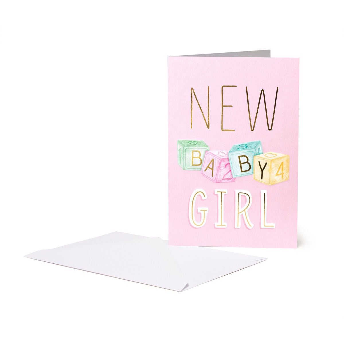 Carte de Félicitations - Naissance Fille