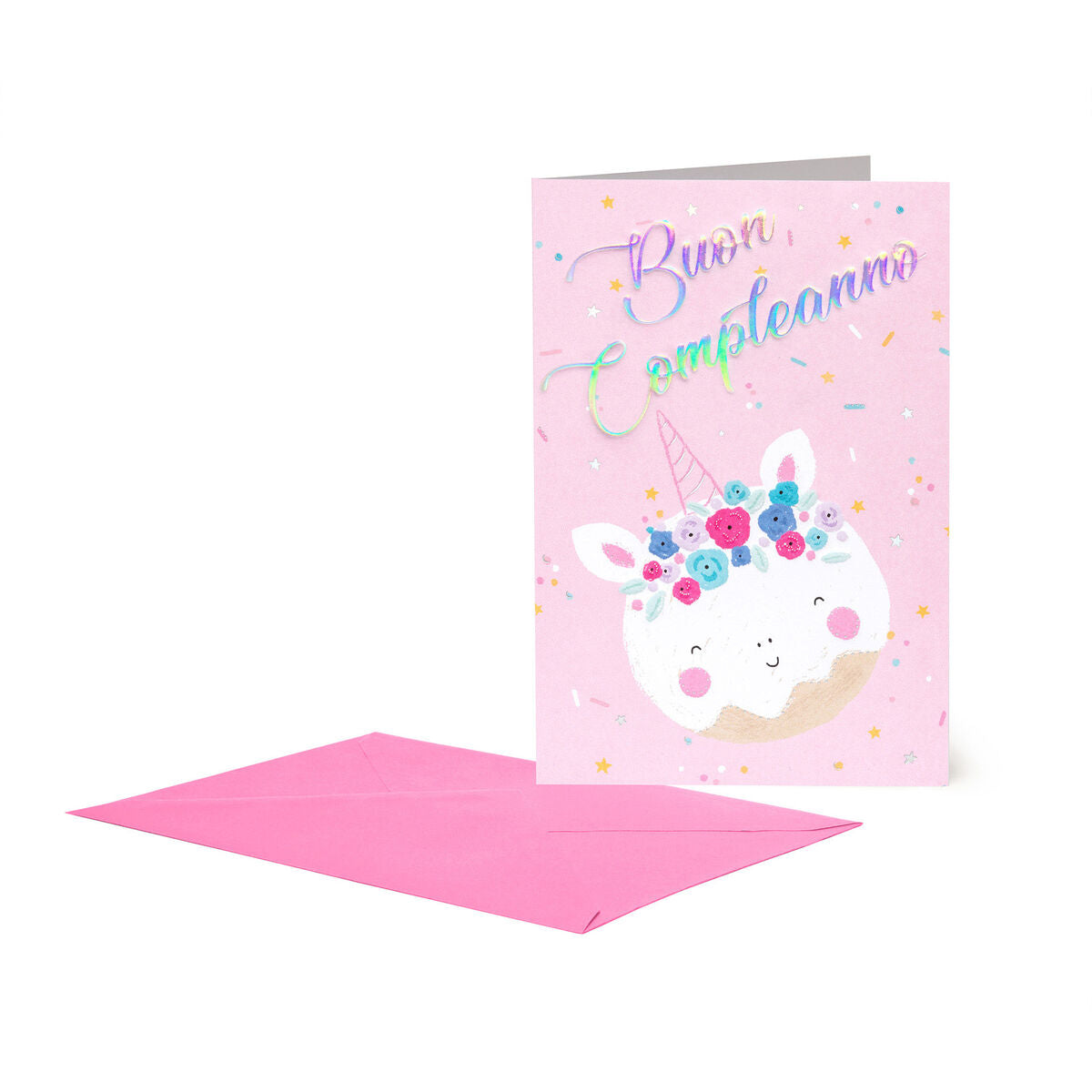Carte d'Anniversaire - Unicorn