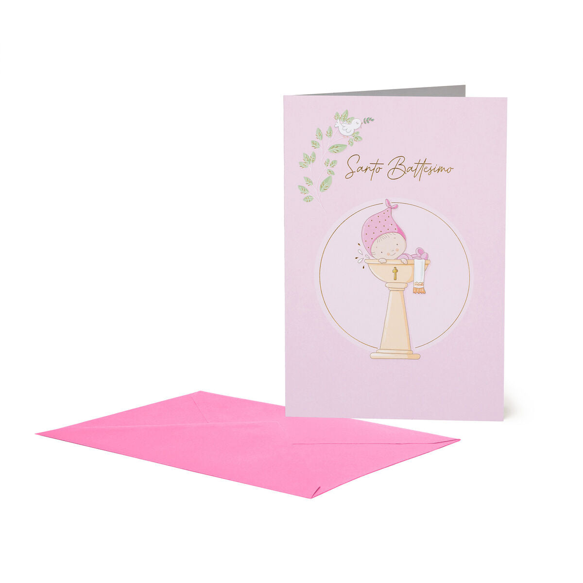 Carte de Vœux - Baptême à Elle
