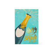 Carte de Vœux à Gratter Anniversaire Happy Birthday - Bottle - Scratch Off Card