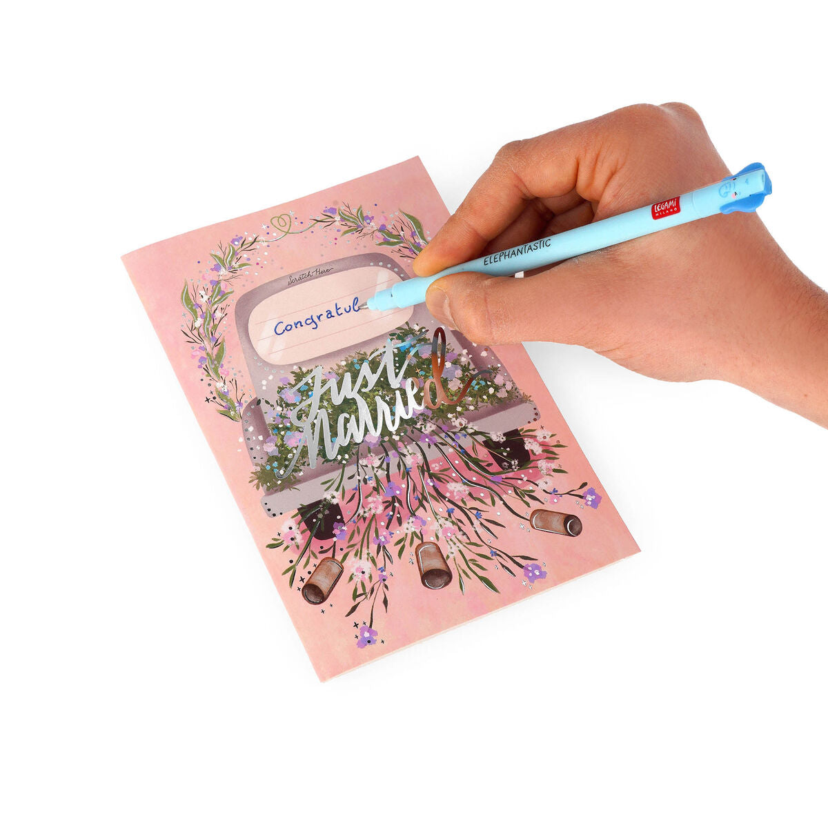 Carte de Vœux à Gratter - Wedding & Anniversary