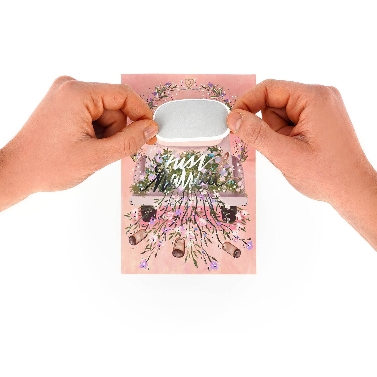 Carte de Vœux à Gratter - Wedding & Anniversary