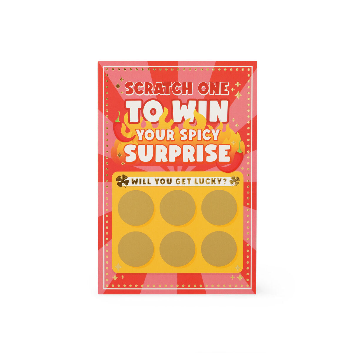 Carte de Vœux à Gratter Spicy - Scratch Off Card
