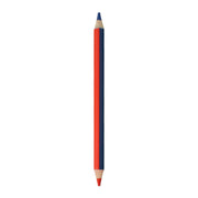 Crayon 2 Couleurs Rouge et Bleu- Jumbo