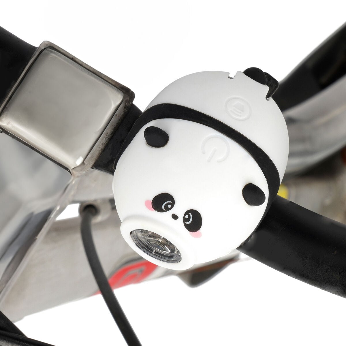 Phare Avant pour Vélo Rechargeable avec Sonnette - Panda - Front Bicycle Light With Bell