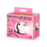 Phare Avant pour Vélo Rechargeable avec Sonnette - Panda - Front Bicycle Light With Bell