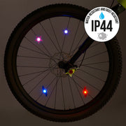 Set de 2 Lumières LED pour Rayons de Vélo - Space - Ride & Shine