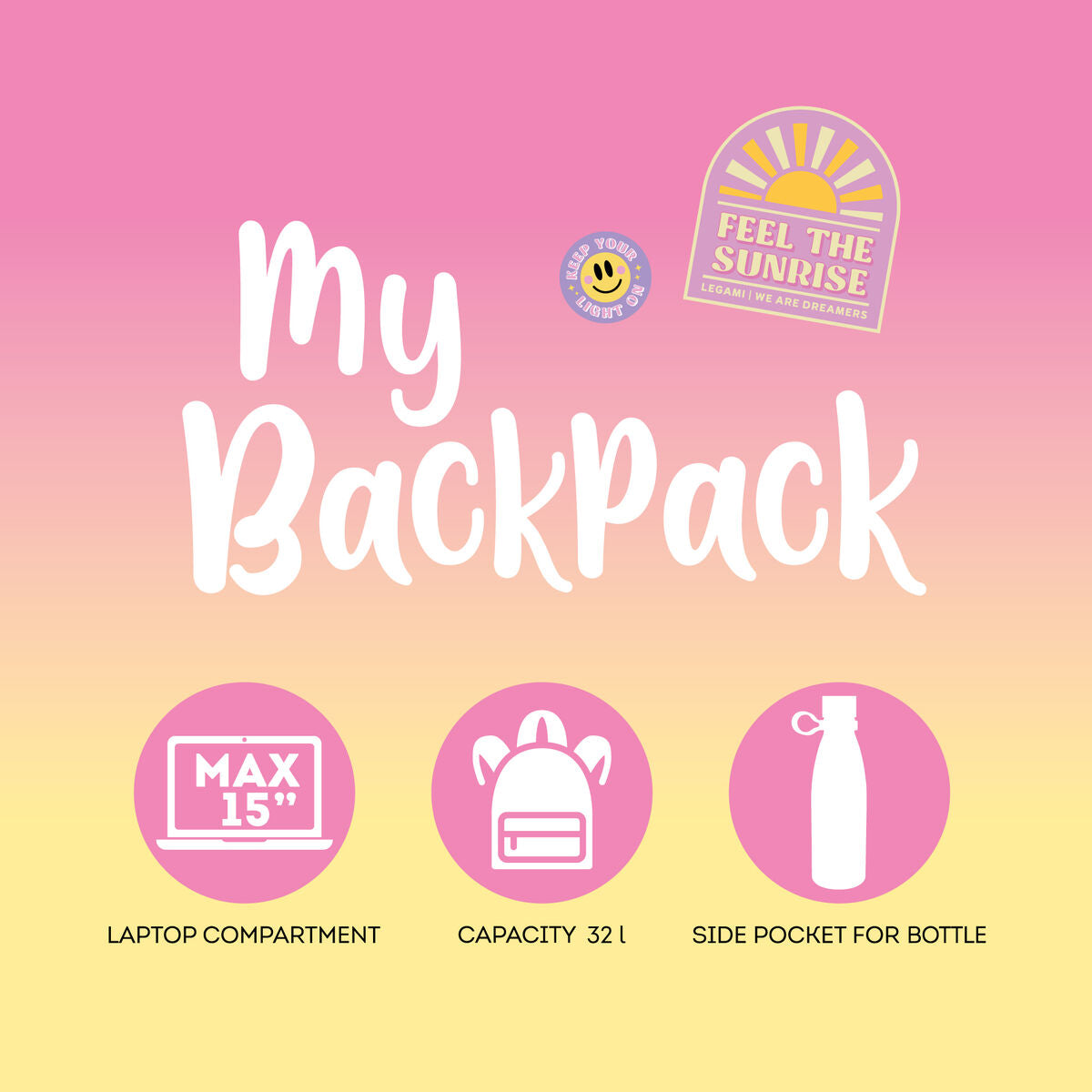 Sac à Dos - My Backpack - Sunrise Lover