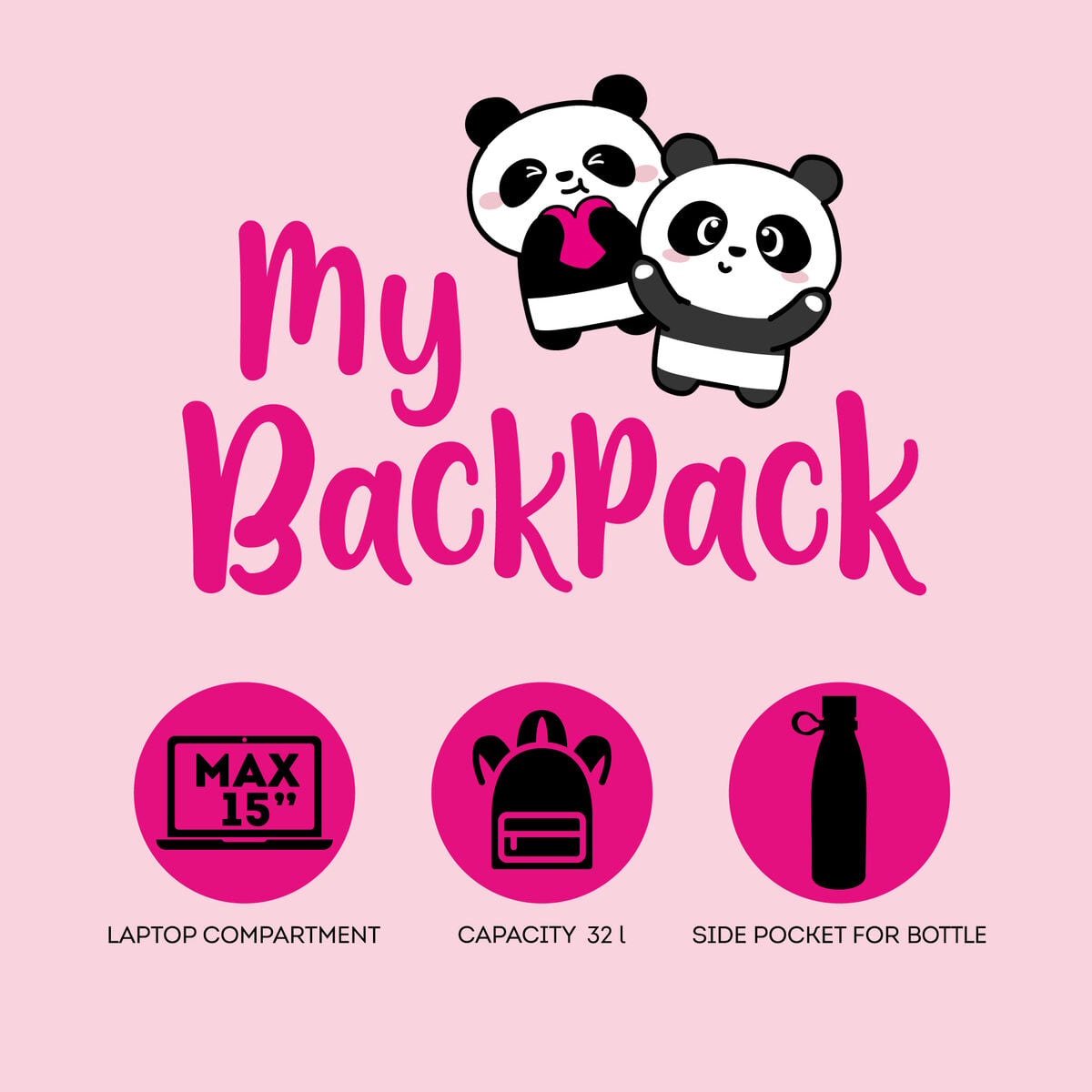 Sac à Dos - My Backpack - Panda
