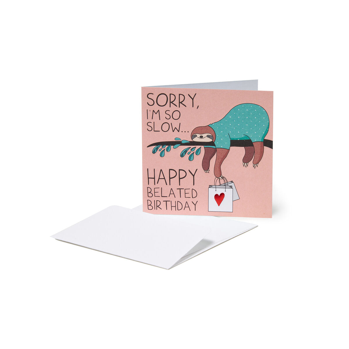 Carte d'Anniversaire - Sloth