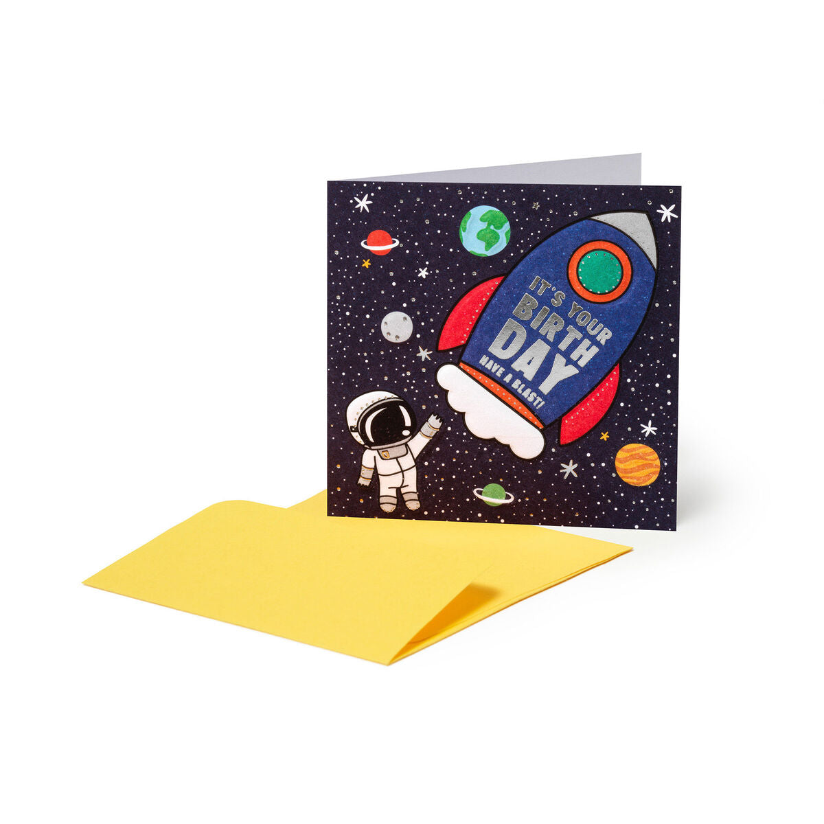 Carte d'Anniversaire - Espace