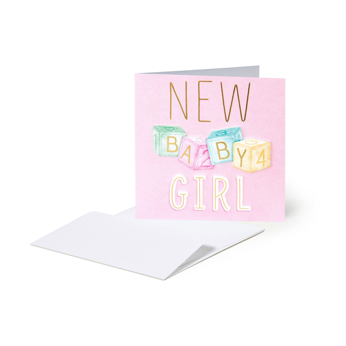 Carte de Félicitations - Naissance Fille