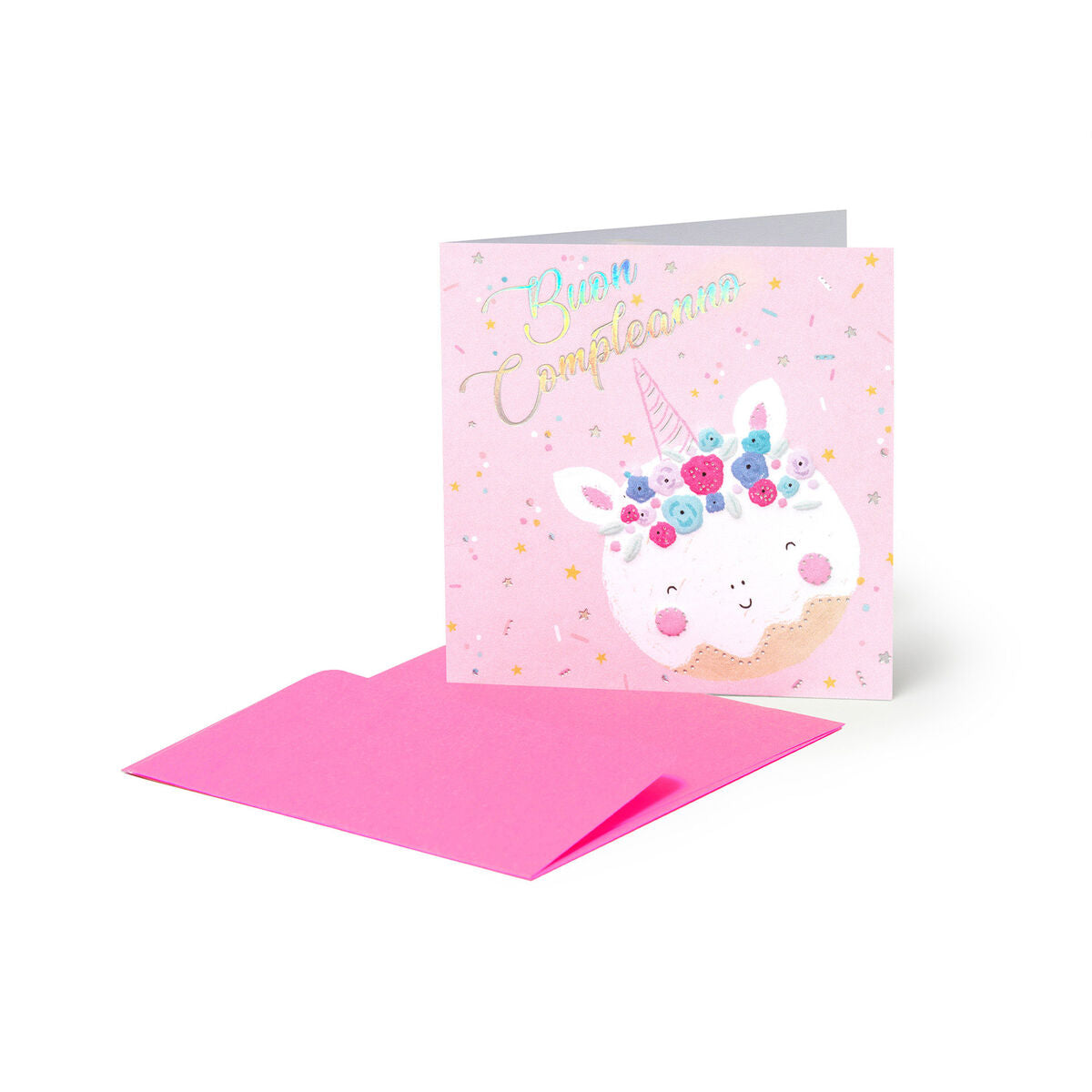 Carte d'Anniversaire - Unicorn