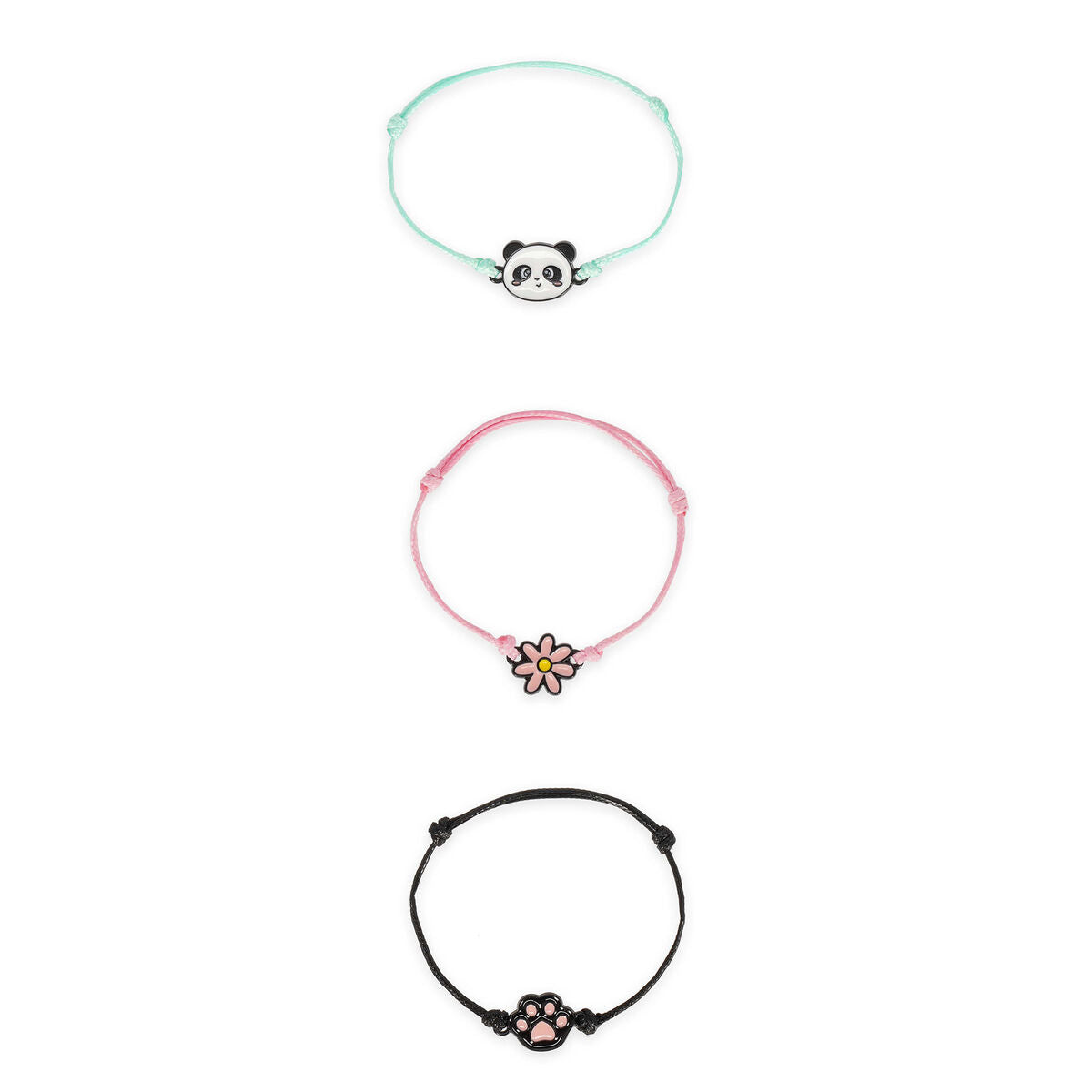 Set de 3 Bracelets - Panda - Set de 3 Bracelets