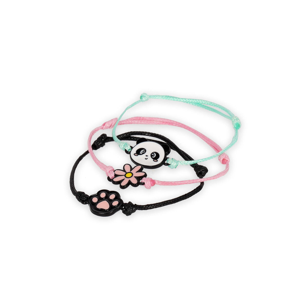 Set de 3 Bracelets - Panda - Set of 3 Bracelets