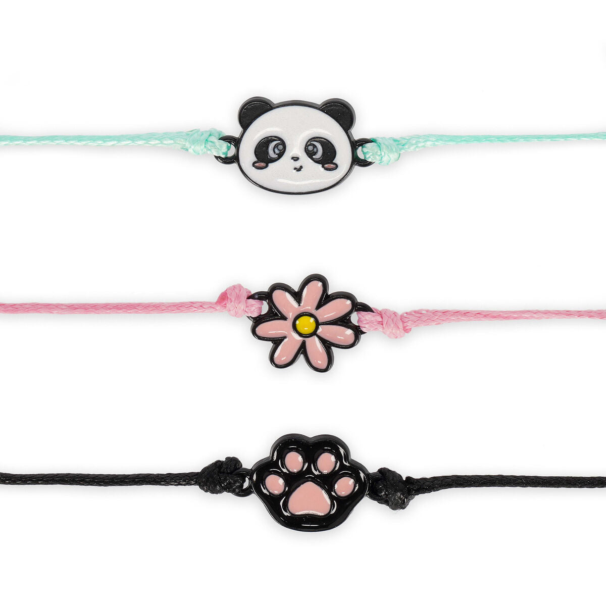 Set de 3 Bracelets - Panda - Set of 3 Bracelets