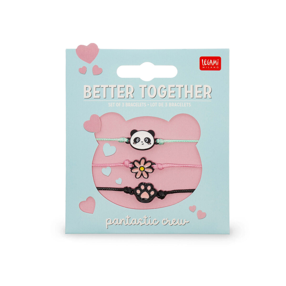 Set de 3 Bracelets - Panda - Set of 3 Bracelets