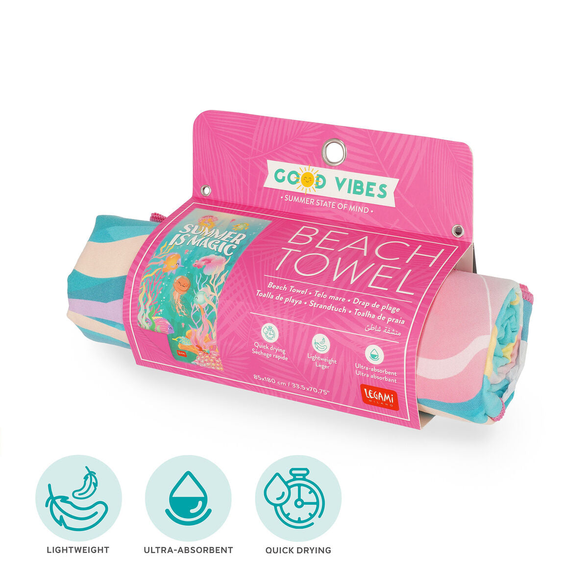 Drap de Plage Summer is Magic - Beach Towel