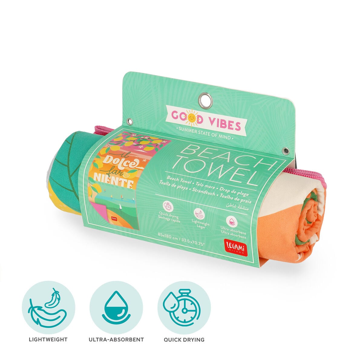 Drap de Plage Dolce Far Niente - Beach Towel