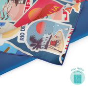 Drap de Plage Maxi Travel Stickers - Beach Towel
