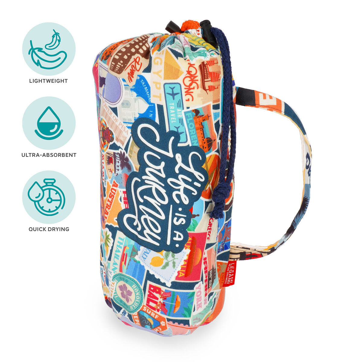 Drap de Plage Maxi Travel Stickers - Beach Towel