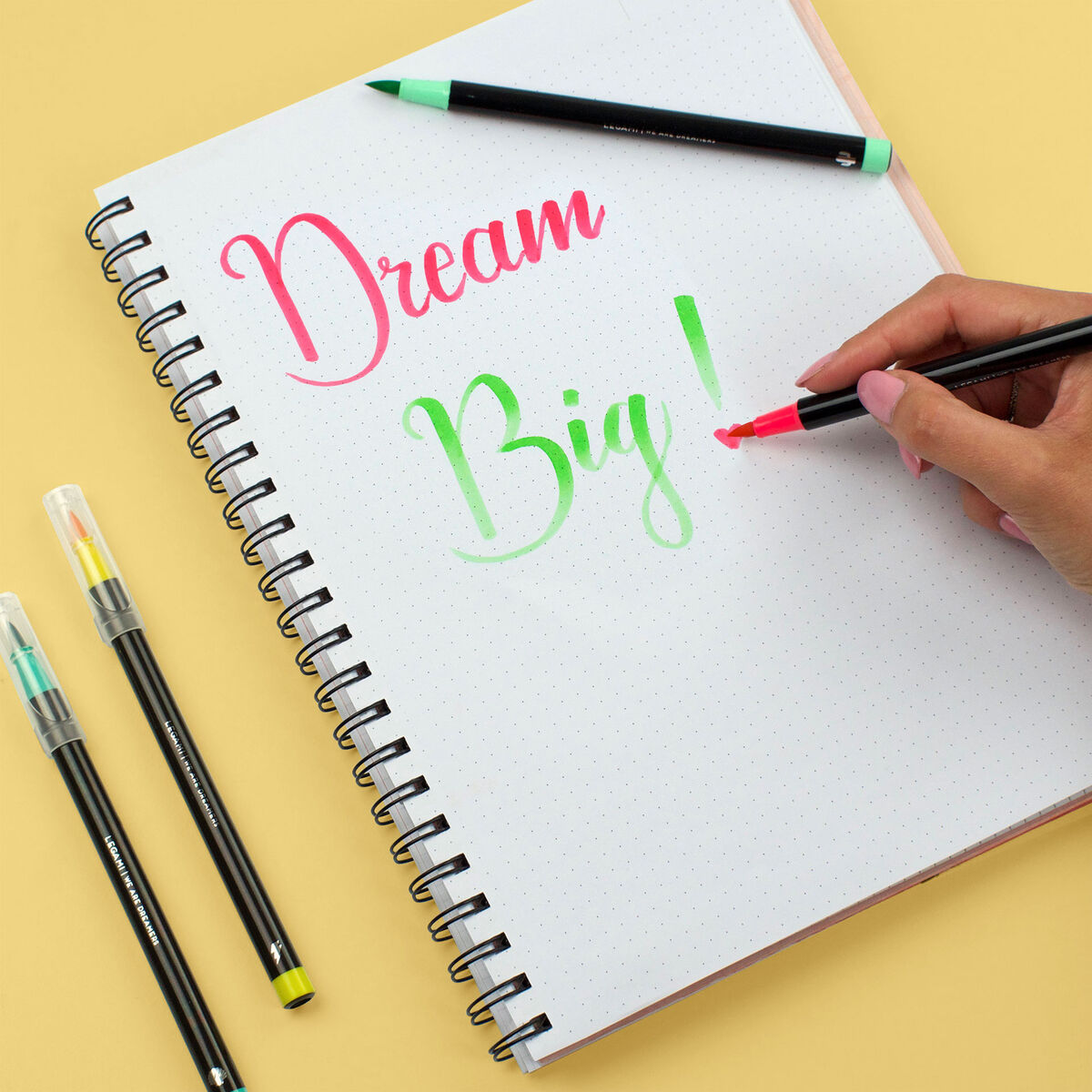 Set de 12 Feutres Pinceaux Bright Colours - Brush Markers
