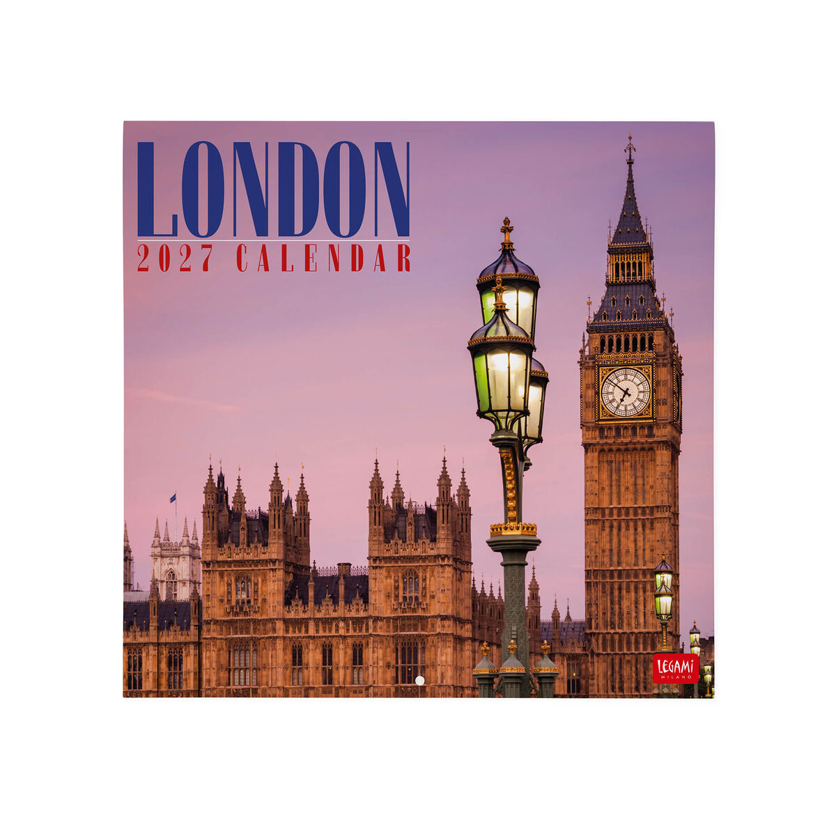 Calendrier Mural 2027 - 30 x 29 cm - Londres